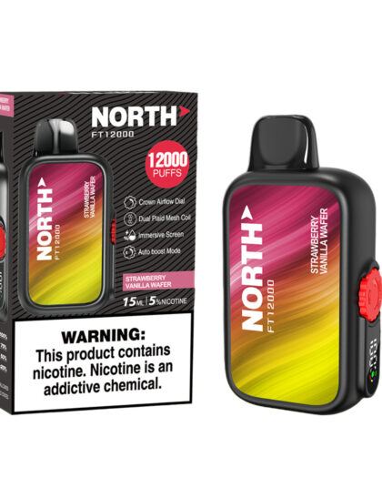 North Vape FT12000 Strawberry Vanilla Wafer