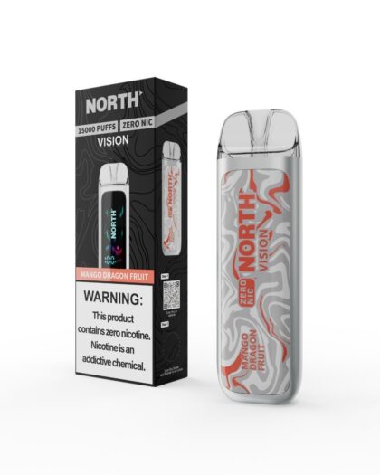 Mango Dragon Fruit North Vision Zero Nicotine – Disposable Vape