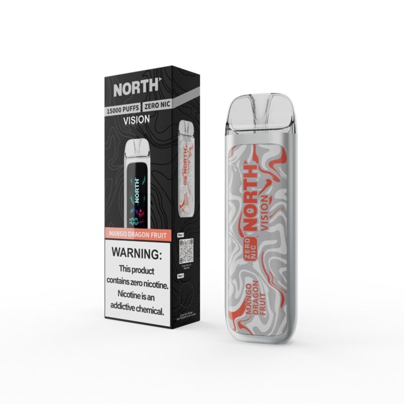 Mango Dragon Fruit North Vision Zero Nicotine – Disposable Vape